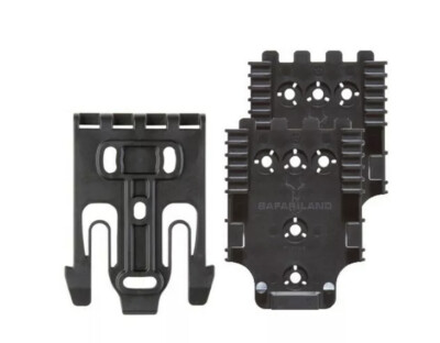 Safariland QUICK-KIT4-2 Black Quick Locking System For Holster/Accessory QLS22