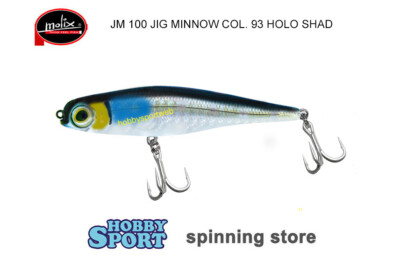 MOLIX JM 100 COL. 93 HOLO MX SHAD  35 GR JIG MINNOW SPINNING MARE