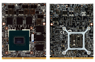 NVIDIA GeForce GTX 1060; 6GB DDR5; MXM3.0b; 82x105mm; for CLEVO P1xx P37x  P57x