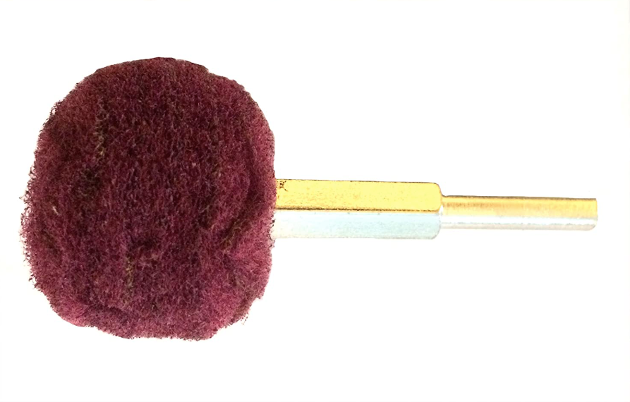 1-1/2" 38mm Non Woven Scotch Type Brite Polishing Sanding Abrasive Ball 320 Grit