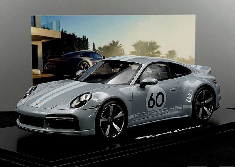 スパーク　Porsche 911 Speedster 1/43 グレー Porsche 911 Speedster Type 991 2020 WPOZZZ99ZKS171239 Oak
