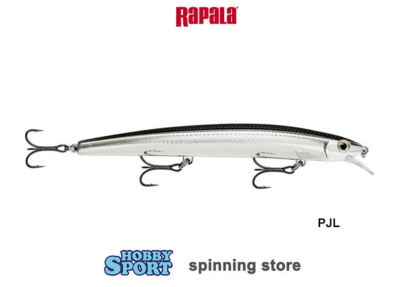 RAPALA MAX RAP MXR 17 COL. PJL LIVE PEJERREY  28 GR ARTIFICIALE SPINNING
