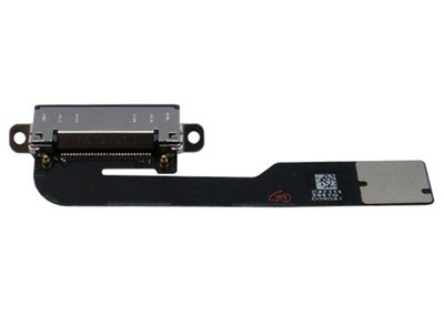 Black Charging Port Dock Connector Flex Cable Replacement For iPad 2 A1395 A1396
