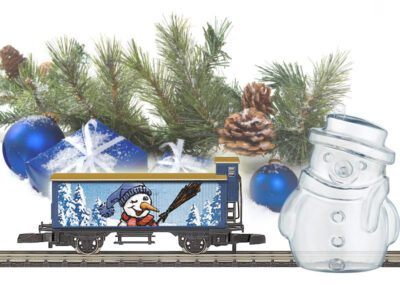 Weihnachtswagen 2007 Spur Z NEU/OVP