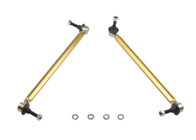Whiteline Front Swaybar Link Kit H/D Adj Steel Ball Camaro 10+ FR Coupe