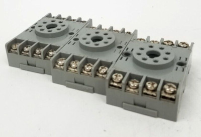 (Lot of 3) 8501 NR51 Square D 8-Pin Relay Socket *NEXT DAY OPTION*