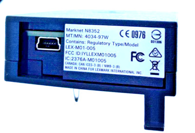 Lexmark WIFI MarkNet N8352 Wireless Print Server Model LEX-M01-005