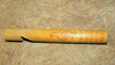 Vintage Advertising Red Goose All Leather Shoes Whistle Works