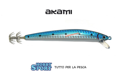 TOTANARA  11 CM  AKAMI COL. 802 BLUE  -  538605 CALAMARIERA  X TRAINA