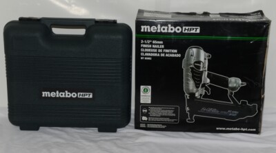Metabo HPT NT65M2 2-1/2 Inch Finish Nailer Integrated Air Duster