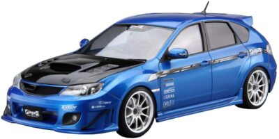 ミニカー 1/43 SUBARU IMPREZA WRX STI R4 ADVAN GRB Subaru Impreza WRX STI 2004 Blue 1/43 Scale Box Mini Car
