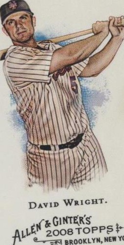 2008 Topps Allen & Ginter's - David Wright #100