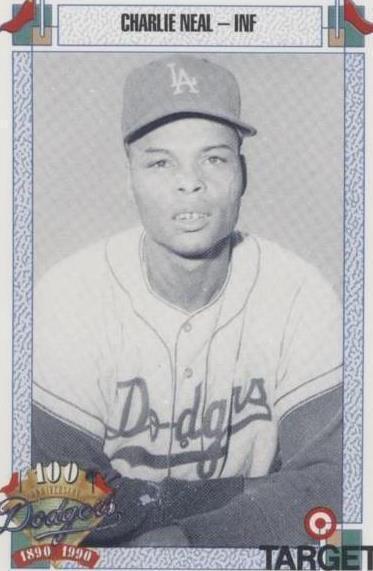 1990 Target Dodgers 100th Anniversary - Charlie Neal #567