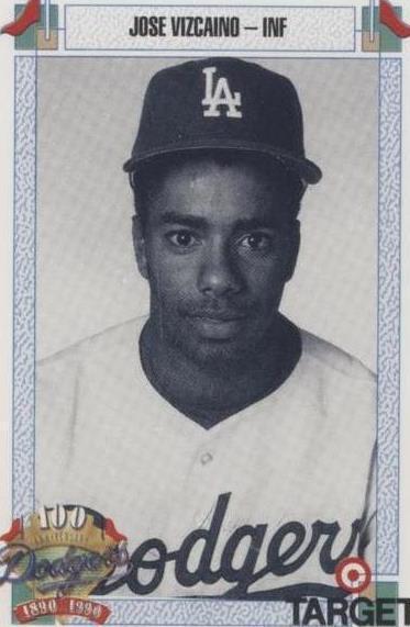 Target Dodgers 1990 100 aniversario - José Vizcaíno #1090