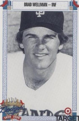1990 Target Dodgers 100th Anniversary - Brad Wellman #845