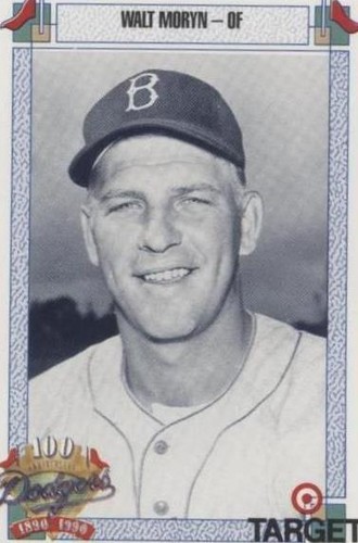 1990 Target Dodgers 100th Anniversary - Walt Moryn #555
