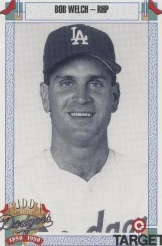 1990 Target Dodgers 100th Anniversary - Bob Welch #844