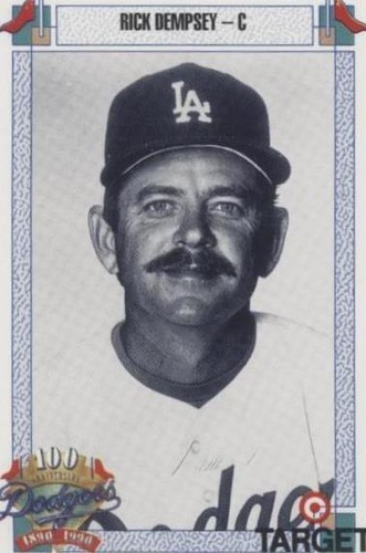 1990 Target Dodgers 100th Anniversary - Rick Dempsey #181