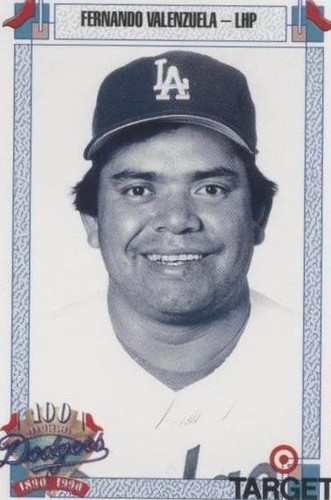 1990 Target Dodgers 100th Anniversary - Fernando Valenzuela #815