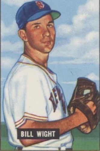 1986 C.C.C. 1951 Bowman Reprints - Bill Wight #164