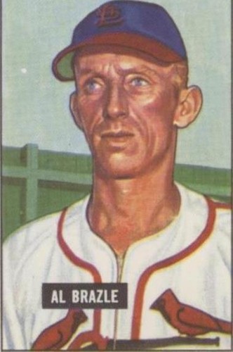 1986 C.C.C. 1951 Bowman Reprints - Al Brazle #157