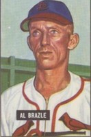 1986 C.C.C. 1951 Bowman Reprints - Al Brazle #157