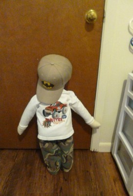 Time out doll  Jerry  love monster trucks