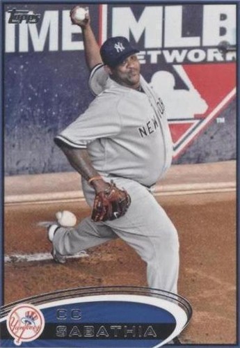 2012 Topps Mini - C.C. Sabathia #607