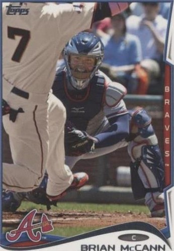2014 Topps Mini - Brian McCann #225