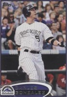 2012 Topps Mini - Carlos Gonzalez #373
