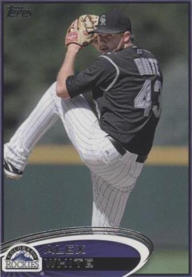 2012 Topps Mini - Alex White #563