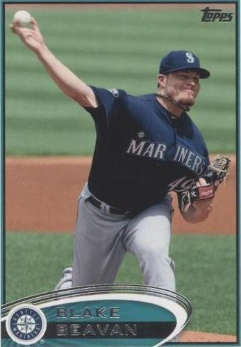 2012 Topps Mini - Blake Beavan #168