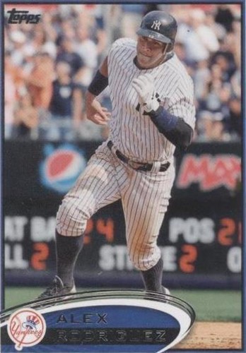 2012 Topps Mini - Alex Rodriguez #500