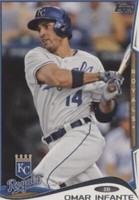 2014 Topps Mini - Omar Infante #433