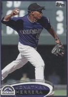2012 Topps Mini - Jonathan Herrera #576