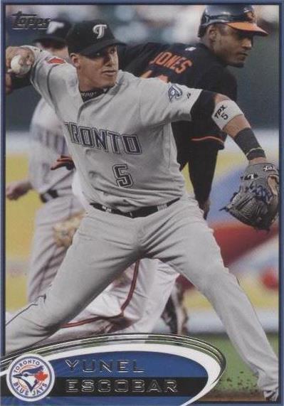 2012 Topps Mini - Yunel Escobar #229