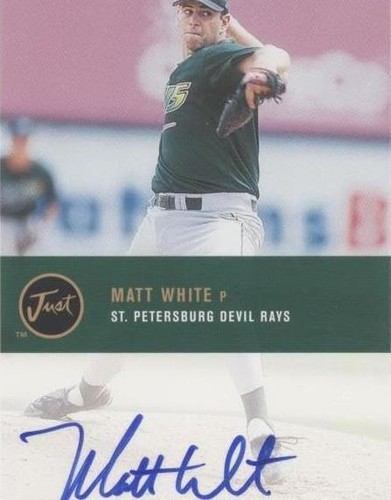 2000 Just Minors - Matt White #BA-85