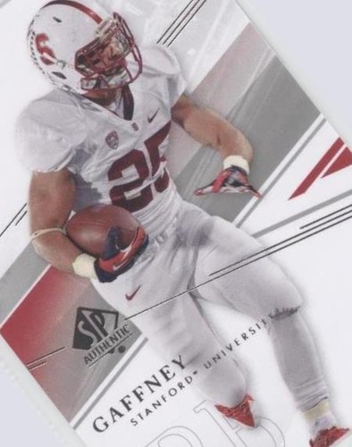 2014 SP Authentic Tyler Gaffney #37