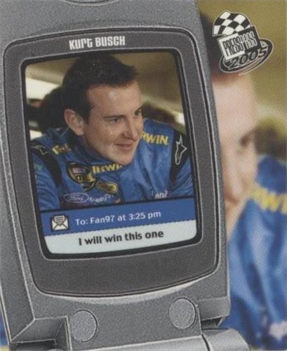 2005 Press Pass - Kurt Busch #SN 4