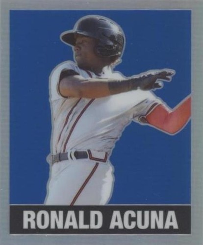 2018 Leaf Originals Metal - Ronald Acuña Jr. #48