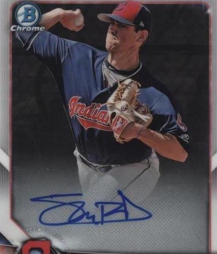 2018 Bowman Chrome - Shane Bieber #BCPA-SB