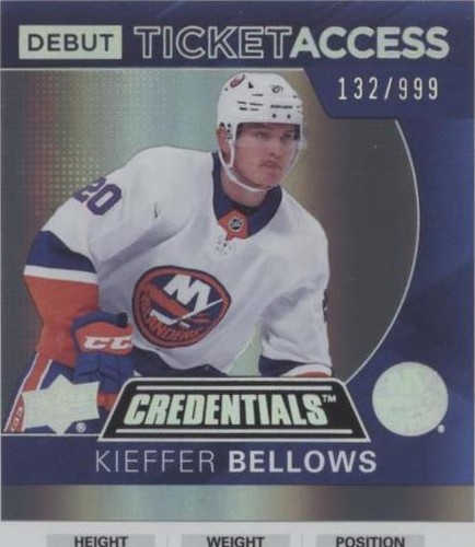 2021-22 Upper Deck Credentials - Kieffer Bellows #94