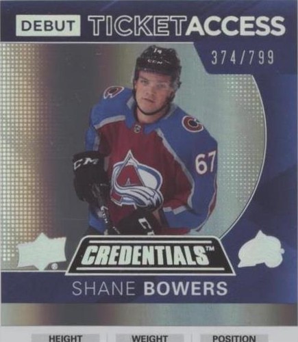 2021-22 Upper Deck Credentials - Shane Bowers #135
