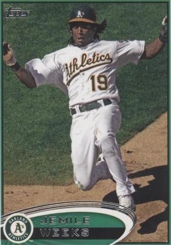 2012 Topps Mini - Jemile Weeks #640