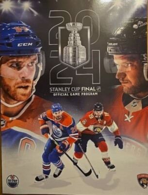 2024 STANLEY CUP FINAL GAME PROGRAM FLORIDA PANTHERS CHAMPIONS SPECIAL PRICE!