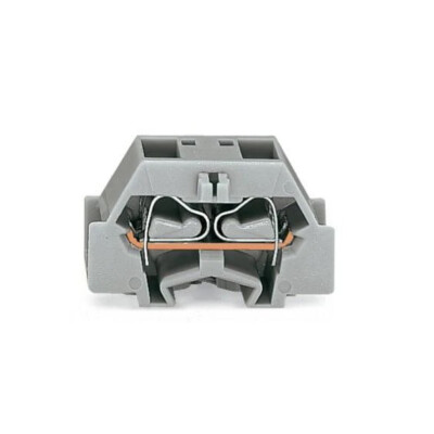 5pcs WAGO 261-331 4-Conductor Terminal Block 2,50 mm2 Gray New Kd
