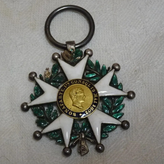 Magnifique MÃ©Daille LÃ©Gion D'Honneur 2Ã¨Me RÃ©Publique En Argent