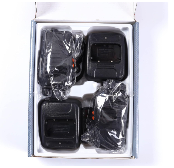 2 Pack Set Long Range Walkie Talkie 50 Mile Two Way Radio Charge Waterproof Best