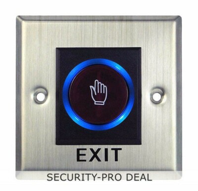 New DC12V IR Touchless Door Exit Button/IR NO-Touch Door Push Button Switch