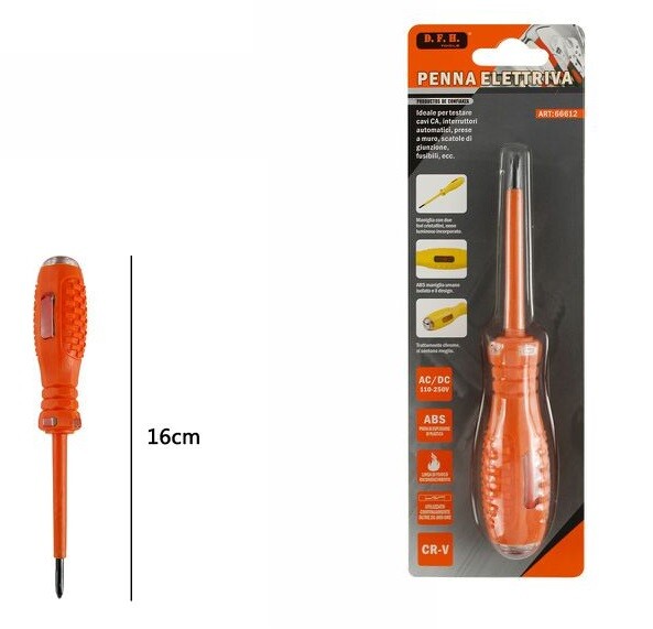 Cacciavite Tester Cercafase A Croce Impugnatura Ergonomica dfh